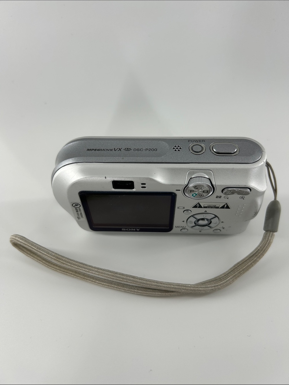 Sony Cyber-Shot DSC-P200 Digital Camera 7.2MP w/ Battery Silver Carl Zeiss - Picture 10 of 15